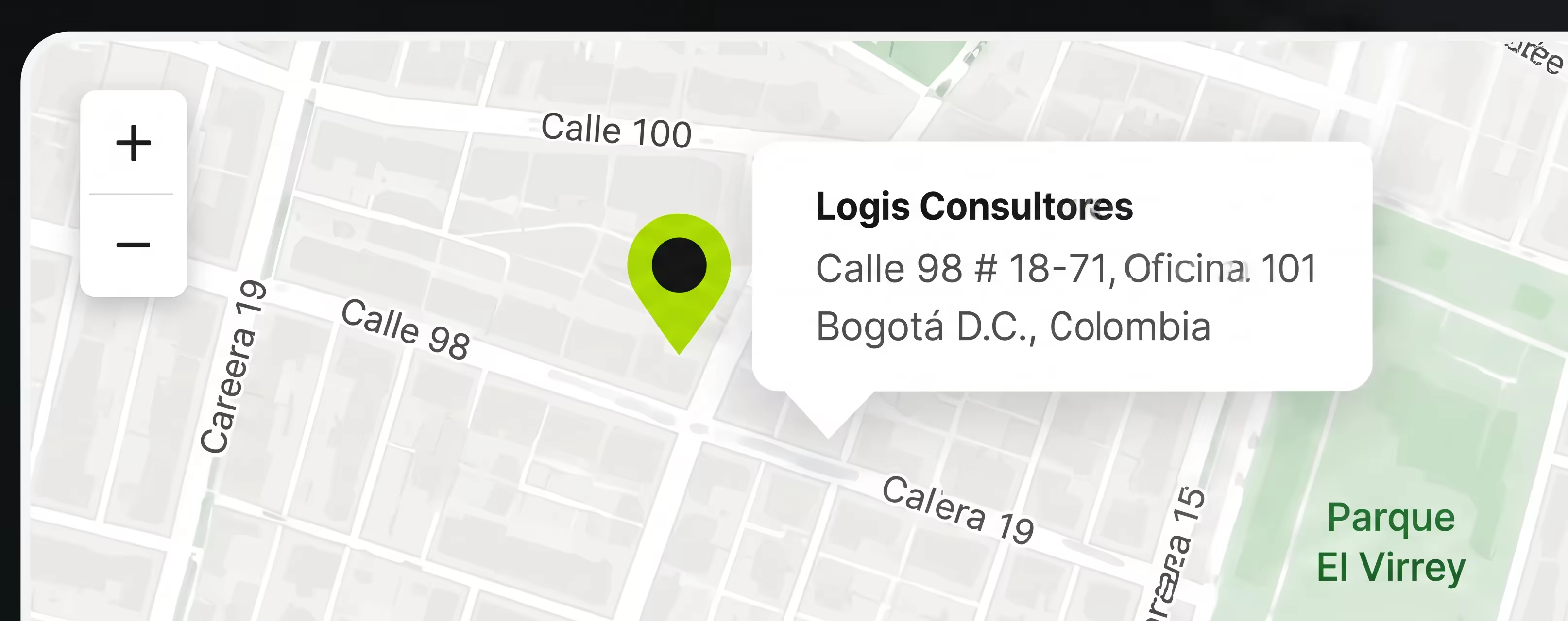 Ubicación Logis Consultores Bogotá Ubicación Logis Consultores Bogotá